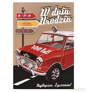 Karnet W dniu urodzin