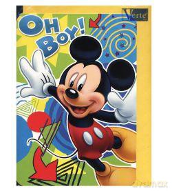 Karnet złoty Mickey