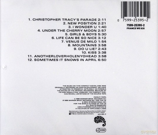 Prince: Parade [CD]