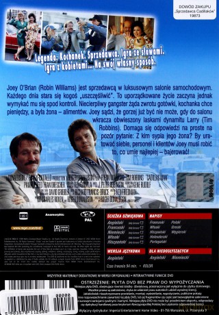 Sprzedawca cadillaków [DVD]