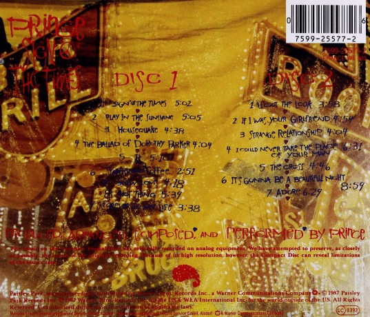 Prince: Sign 'O' The Times [2CD]