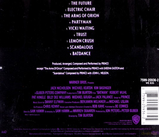 Batman soundtrack [CD]