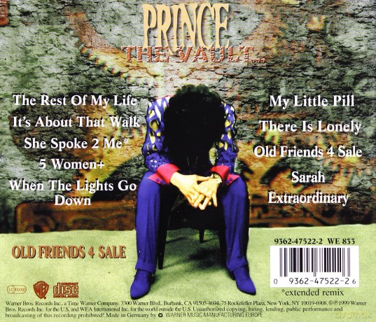 Prince: The Vault. Old Friends For Sale [CD]