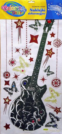 Kids Decor kryształki Gitara
