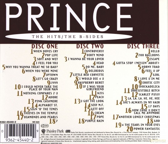 Prince: The Hits & B-Sides / Rarities [3CD]