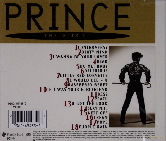 Prince: The Hits2 [CD]