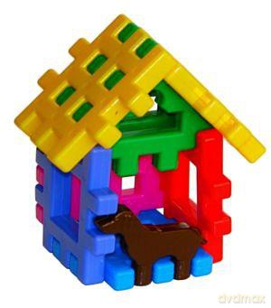 Klocki konstrukcyjne Domek pupila [KLOCKI]