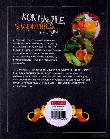 Koktajle, smoothies i nie tylko (twarda) [KSIĄŻKA]