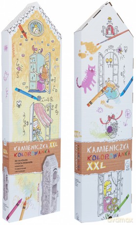 Kolorowanka XXL - Kamieniczka Królewny Amelii [KSIĄŻKA]