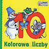 Kolorowe liczby Książeczka rozkładana - moje pierwsze słowa. - Elżbieta Śmietanka-Combik [KSIĄŻKA]