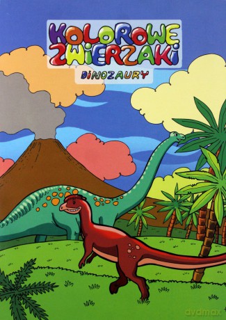 Kolorowe zwierzaki. Dinozaury [KSIĄŻKA]