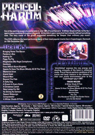 Procol Harum: Live [DVD]