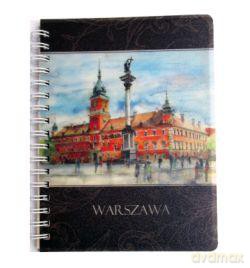Kołonotatnik B6 Warszawa
