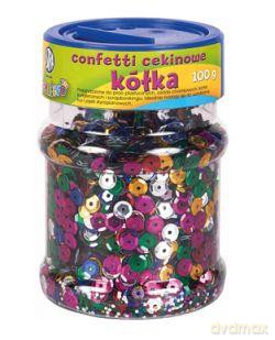 Konfetti cekinowe kółka 100 g