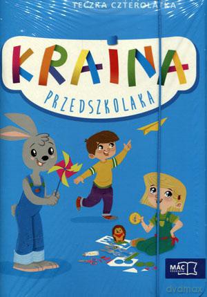 Kraina przedszkolaka teczka czterolatka BOX Edukacja przedszkolna [KSIĄŻKA]