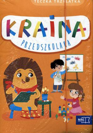 Kraina przedszkolaka teczka trzylatka BOX Edukacja przedszkolna - Beata Szurowska [KSIĄŻKA]
