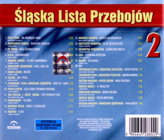 Śląska Lista Przebojów 2 [CD]