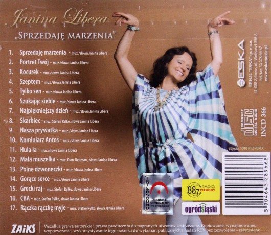 Janina Libera: Sprzedaję Marzenia [CD]