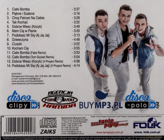Exelent: Ciało Bomba [CD]