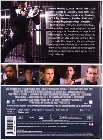 Seria Niezgodna: Zbuntowana (booklet) [DVD]