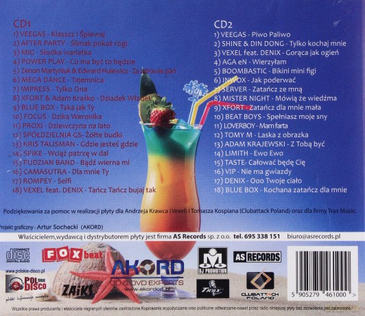 Top Przeboje Disco Polo Vol. 3 - Klaszcz i Śpiewaj [2CD]