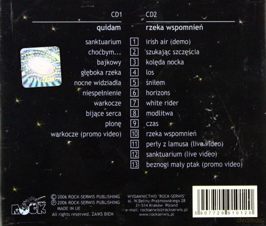 Quidam: Quidam/Rzeka Wspomnień (10th anniversary 2CD edition) [2CD]
