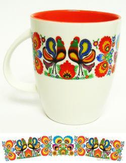 Kubek Folk Sofia Pomarańczowy