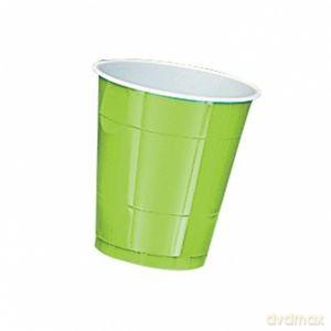 Kubki plastikowe 335 ml kiwi