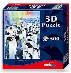 NORIS 500 el. 3D Pingwiny [PUZZLE]