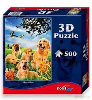 NORIS 500 el. 3D Psy [PUZZLE]