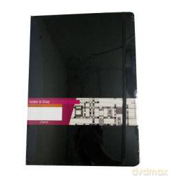 Notes A4 w linie Formalizm czarny