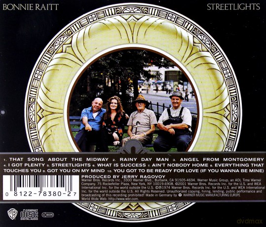 Bonnie Raitt: Street Lights (Remastered) [CD]