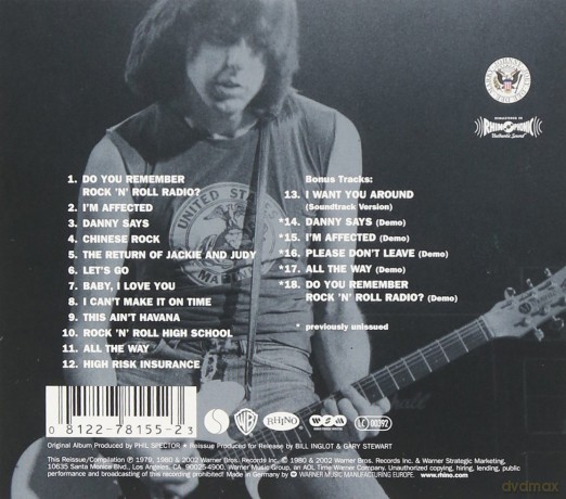 The Ramones: End Of The Century + bonus [CD]