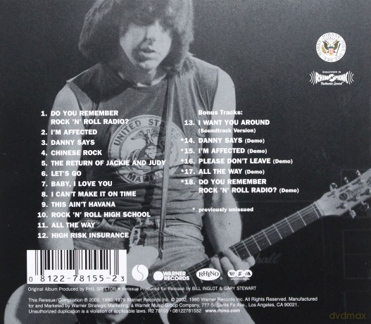 The Ramones: End Of The Century + bonus [CD]