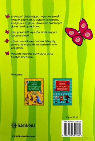 Obrazkowe ćwiczenia logopedyczne dla przedszkolaków. Ćwiczenia wspomagające terapię logopedyczną głosek P, B, T, D. - Barbara Czarnik [KSIĄŻKA]