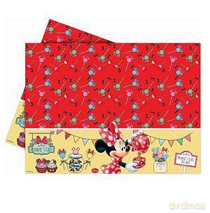 Obrus plastikowy 120 x 80 cm Minnie Cafe