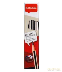Ołówki grafitowe HB 621 pearl perłowo-czarne