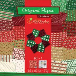 Origami 20 x 20 cm Christmas
