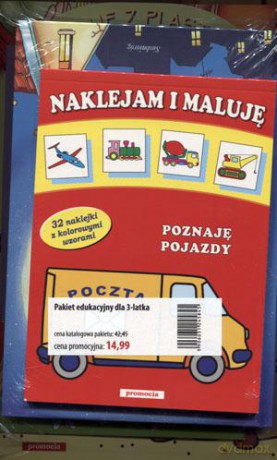 Pakiet edukacyjny dla 3 latka [KSIĄŻKA]