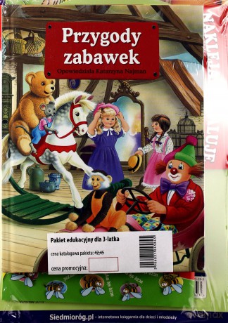 Pakiet edukacyjny dla 3 latka [KSIĄŻKA]