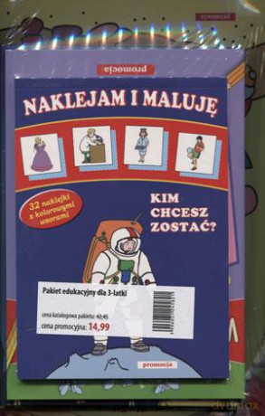 Pakiet edukacyjny dla 3 latki [KSIĄŻKA]