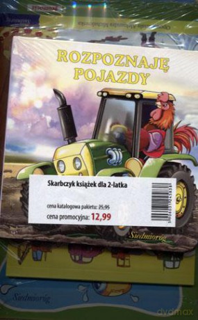 Pakiet Skarbczyk książek dla 2 latka [KSIĄŻKA]