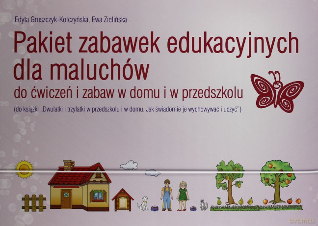 Pakiet zabawek edukacyjnych dla maluchów do ćwiczeń i zabaw w domu i w przedszkolu - Ewa Zielińska, Edyta Gruszczyk-Kolczyńska [KSIĄŻKA]