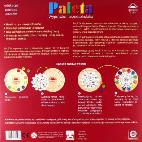 Paleta. Wyprawka przedszkolaka [KSIĄŻKA]