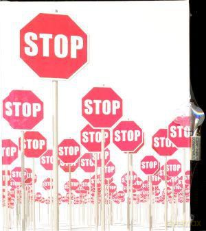 Pamiętnik na kłódkę Stop
