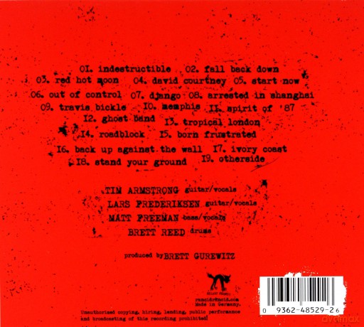 Rancid: Indestructible (digipack) [CD]