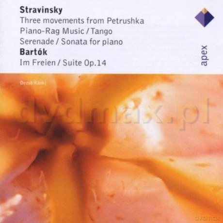 Dezso Ranki: Igor Stravinsky/Bela Bartok: Suite Op.14/Three Move. [CD]