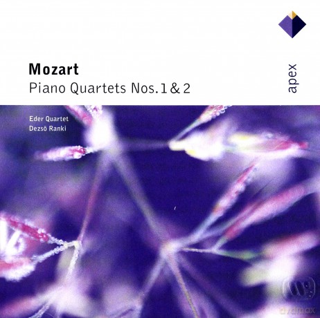Ranki/Members Of Eder Quartet: Mozart: Piano Quartets 1&2 [CD]