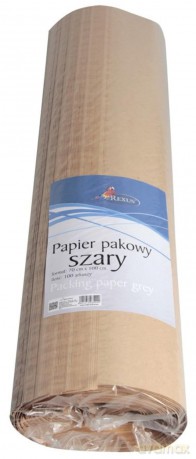 Papier pakowy szary 70x100 cm (100 szt.)