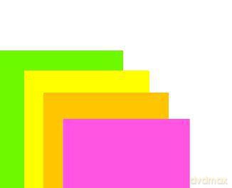 Papier samoprzylepny nacinany A4 Fluo